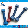 High Strength gr10.9 PTFE Stud Bolt threaded rod